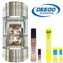 Top Quality Panoramic Elevator Sightseeing Elevator Residential Lift